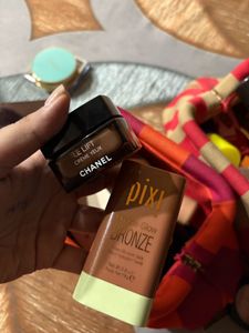 Chanel Le Lift Eye Cream & bobbi brown gloss