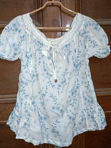 Trending Top-Handwork Pure Cotton Top