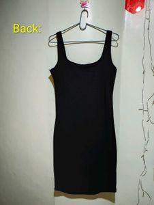 🖤 New Bodycon Dress+Chic Earrings