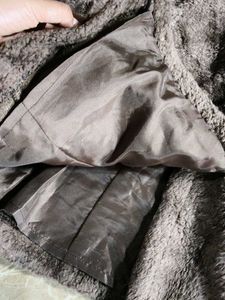Brown Faux Fur Jacket