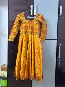 Ethnic Mustard Kurta Set