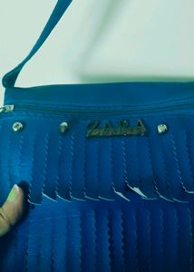 Blue Sling bag