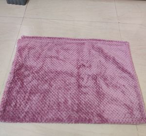 Lilac Fleece Baby  Blanket