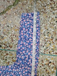 long kurti blue colour
