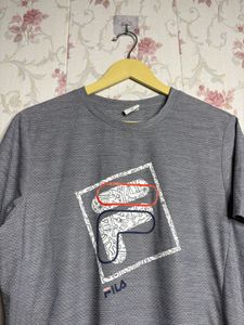 Fila Grey Logo T-Shirt