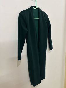 Dark Green Trench Coat from Code by Lifesty