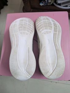 Stylish Grey Knit Sneakers
