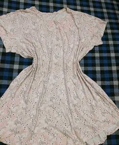 Cozy Pink Printed Nightwear