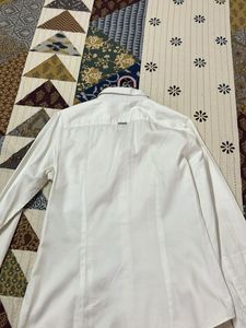 Classic White Button-Up Shirt