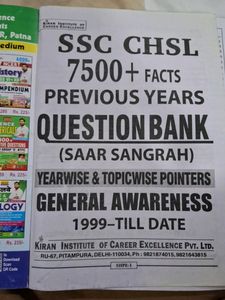 Ssc Chsk 7500+ Facts General Awareness