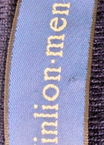 Textured Navy Blue Unisex Pullover