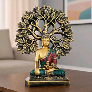 Zen Buddha Tree of Life Statue