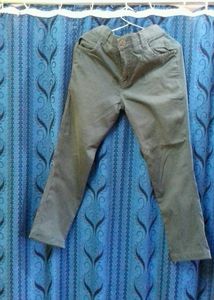 Black Ash Cotton Jeans Pant .