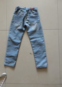 Kids Light Wash Denim Jeans