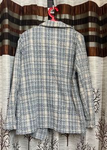 Urbanic Set Of Chic Plaid Double-Breasted Blazers