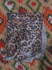 Leopard Print Scarf