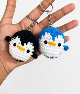 Cute Crochet Penguin Keychain(1-₹99)