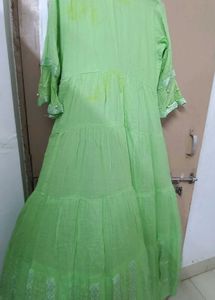 Lime Green Frock Suit