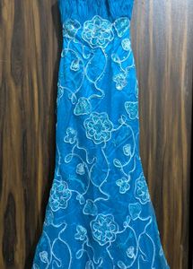 Embroidered Bodycon Party Dress