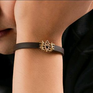 sterling gold plated Trident Bracelet