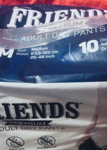 Friends Premium Adult Dry Pants - 10 Count