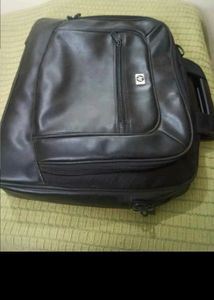 Durable Black Laptop Bag