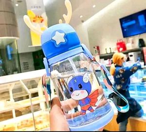 Kids Cartoon Character Water Bottle
