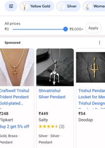 ShivaTrishul Necklace •°