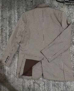 Houndstooth pattern Blazer