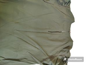 Veromoda Olive Green Top With Button Closure Of The Backside