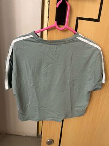 Adidas and Harpa brand Cropped T-Shirt