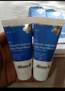 The Derma Co Salicylic Acid Gel Face Wash Pack 2