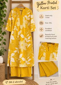 💛 Your next pretty pick — Floral Kurti Set