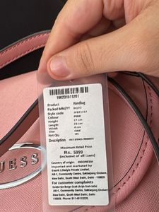 Guess Pink Crossbody Bag
