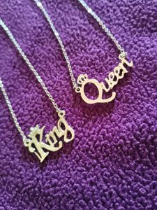 King &amp; Queen Couple Chains