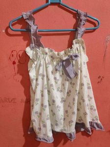 Cute Floral Print Cami Top