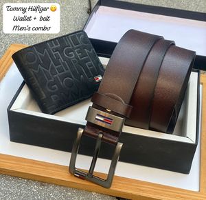 Tommy Hilfiger Belt &amp; Wallet Combo