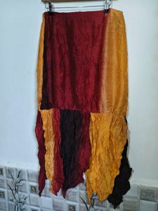 Boho Patchwork Maxi Skirt