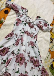 Floral Print Skater Dress