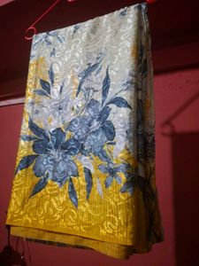 Floral Print Saree