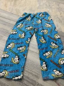 Cute Monkey Print Pajama Pants