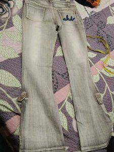 COMBO - Two Stylish Washed Jeans with Embellished