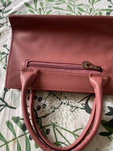 Chic Dusty Rose Handbag