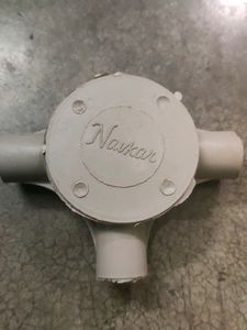 PVC Junction Box (4 Pieces) 3 Way And 4 Way
