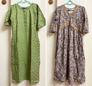 Set of 2 Women's Kurtas