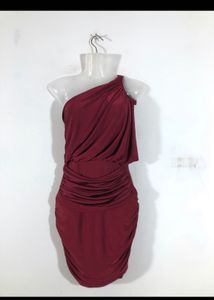 DATE PERFECT Chic One-Shoulder Dress