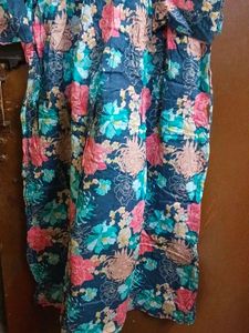 Floral Print Kurta Set with Dupatta