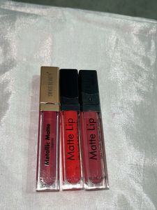 Swiss Beauty Matte Lipsticks Set 3