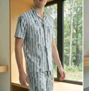 Men's Printed Pajama Set