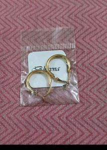 Korean Small Hoop Golden 🆕 Earrings